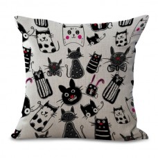 Happy Kitties Cat Cushion